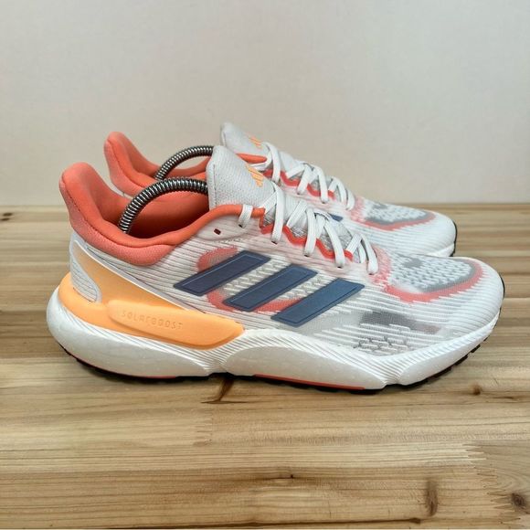Adidas Shoes - NEW Adidas Solarboost 5 womens running shoes size 8.5 white peach